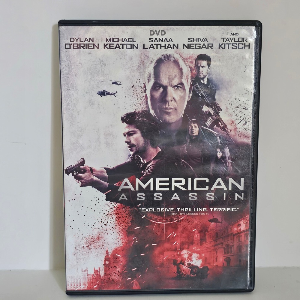 American Assassin DVD 2017 Dylan O'Brien Michael Keaton Lionsgate Action Movie